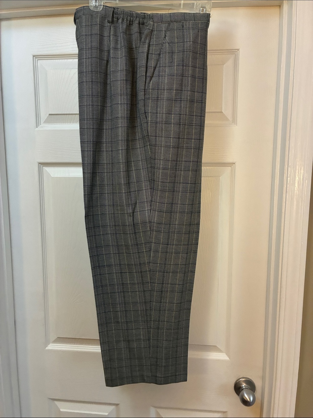 Sag Harbor Gray Plaid Women’s Dress Pants 18W